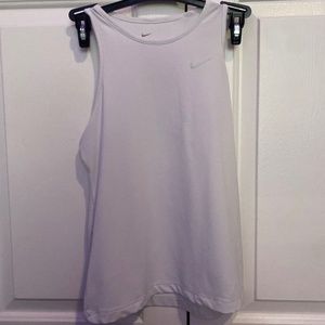 White Nike Tank Top